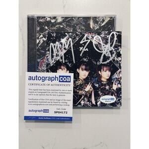 Babymetal Metal Forth AUTOGRAPHED SIGNED CD COA ACOA #8